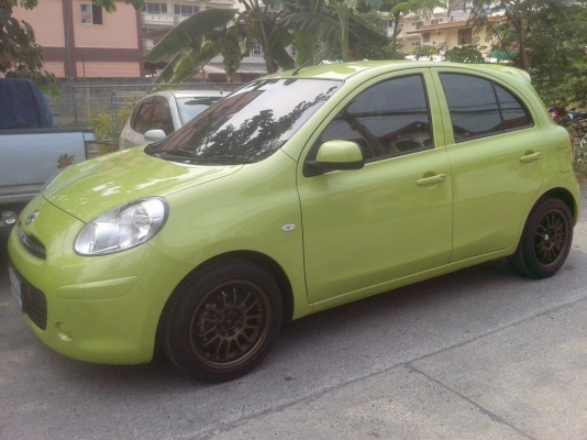 RE30ล้อพร้อมยาง(สีน้ำตาลไหม้)ขอบ15"4รู100&amp;114กว้าง6.5" ET40พร้อมยาง 185/55/15  ยกชุด7,500 บ.