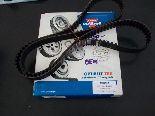 สายพานราวลิ้น L200 STARDA 2.5 ของ OPTIBELT นำเข้าจากเยอรมัน เกรด OEM แท้ครับ เทียบเท่าศูนย์ครับ เบอร์ ZRK1522 163ฟัน 25มม.