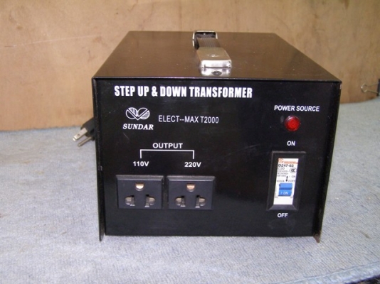 ขายหม้อแปลงไฟ STEP UP &amp; DOWN TRANSFORMER