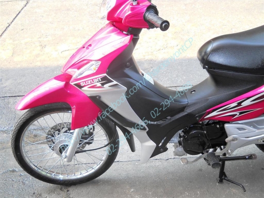 SUZUKI NEW SMASH ปี 2012 สีชมพูหายากรถสวยสภาพดีพร้อมใช้งาน
