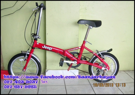 Jeep สีแดงสวยค่ะ