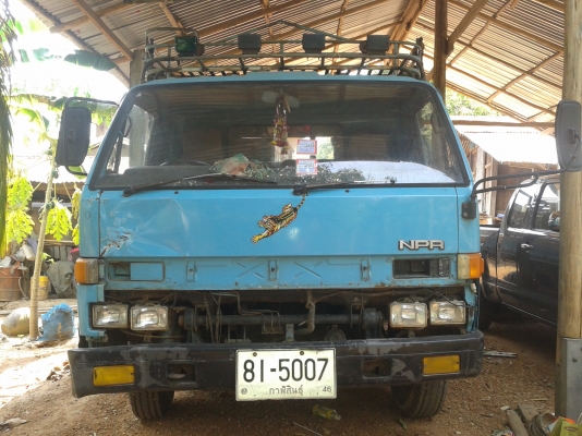 ขาย 6 ล้อ ISUZU NPR 110 (4BD1ฝาดำ) ยางดี 6 เส้น พร้อมโอน พร้อมใช้