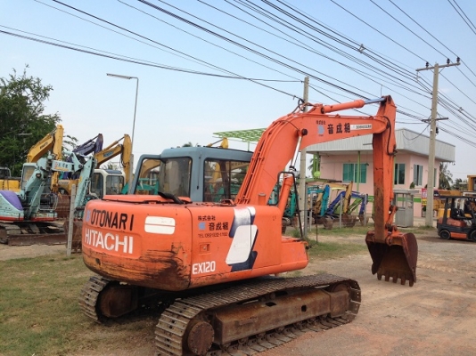 รถแบคโฮ HITACHI EX120-3 รถแบคโฮ HITACHI EX120-3