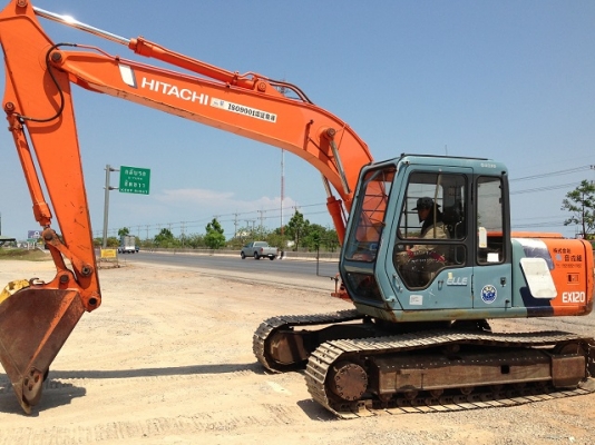 รถแบคโฮ HITACHI EX120-3 รถแบคโฮ HITACHI EX120-3