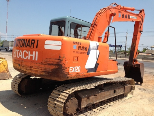 รถแบคโฮ HITACHI EX120-3 รถแบคโฮ HITACHI EX120-3