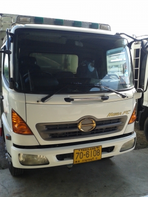 HINO MEGA FC กระบะมีเนียม ยาว 5.50 เมตร เครื่อง 175 สภาพสวยมากๆ