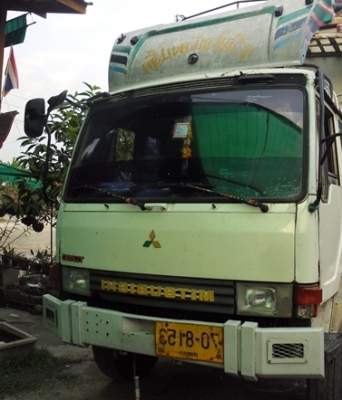 ขายสิบล้อไอ้หลง517เครื่อง6D16  195 คอกเหล็กสภาพสวย