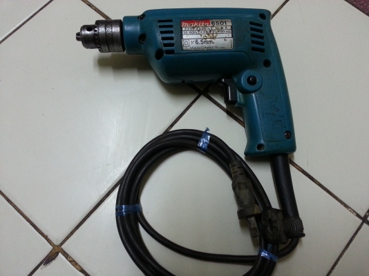 ขายสว่านไฟฟ้ายี่ห้อmakitaรุ่น6501(made in japan)แท้ๆคับ