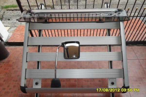 แร็คหลังคาพร้อมอุปกรณ์เสริม