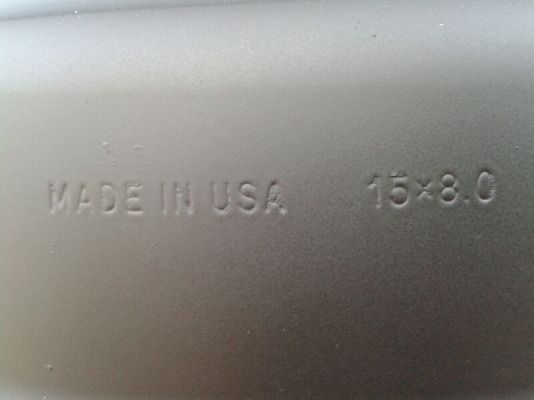 ขายล้อหยดน้ำ American racing 15 x 8 -28    6  รู 139.7 Made in U.S.A