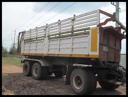 ลูกพ่วง 3 เพลาดั้ม เครื่องดี ราคาจิ๊บๆ