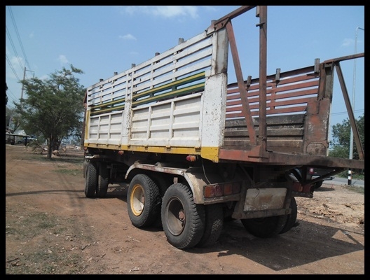 ลูกพ่วง 3 เพลาดั้ม เครื่องดี ราคาจิ๊บๆ