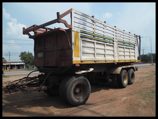 ลูกพ่วง 3 เพลาดั้ม เครื่องดี ราคาจิ๊บๆ