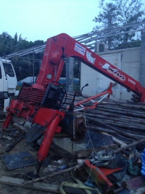 ขายเครน UNIC 3.7 ตัน 3 ปลอก 2 ชัก สภาพดี 255000