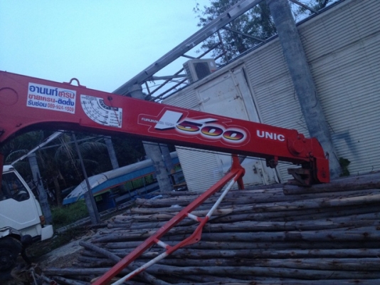 ขายเครน UNIC 3.7 ตัน 3 ปลอก 2 ชัก สภาพดี 255000