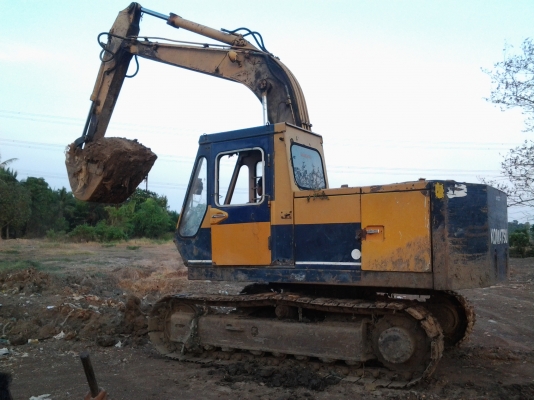 ขายแม็กโครKoMATSU PC 120 รถสวยพร้อมรายหัวแจะรถใช่งานดีมาก