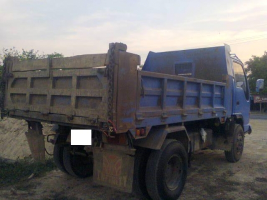 ISUZU NPR 66G 4HF1 ฝาขาว 120 แรงม้า ดัมพ์