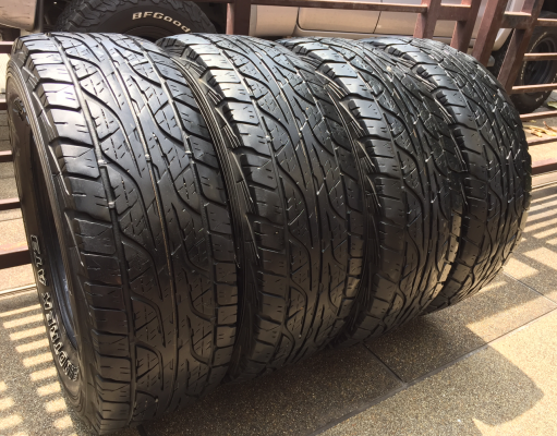 ยาง All DUNLOP AT3 265 70 16 ปลายปี14 ดอกเต็ม ไม่มีปะ ราคาไม่แพง