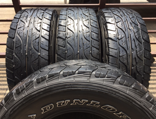 ยาง All DUNLOP AT3 265 70 16 ปลายปี14 ดอกเต็ม ไม่มีปะ ราคาไม่แพง