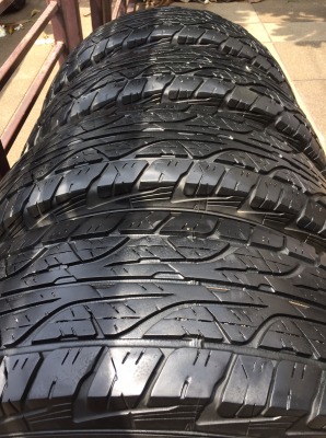 ยาง All DUNLOP AT3 265 70 16 ปลายปี14 ดอกเต็ม ไม่มีปะ ราคาไม่แพง