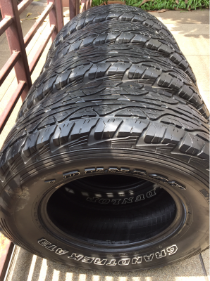 ยาง All DUNLOP AT3 265 70 16 ปลายปี14 ดอกเต็ม ไม่มีปะ ราคาไม่แพง