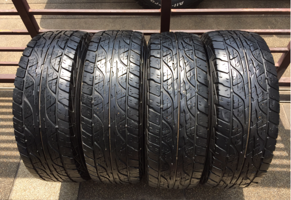 ยาง All DUNLOP AT3 265 70 16 ปลายปี14 ดอกเต็ม ไม่มีปะ ราคาไม่แพง