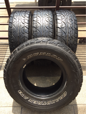 ยาง All DUNLOP AT3 265 70 16 ปลายปี14 ดอกเต็ม ไม่มีปะ ราคาไม่แพง