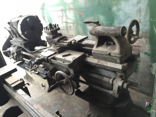 ขายกลึง7ฟุตยุโรป2เพลาคอลึกราคาถูกมากครับนน.3ตันกว่าครับ