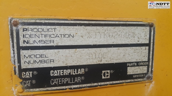 Caterpillar 910F  1.2 คิว ขนาดกำลังดี นำเข้าญี่ปุ่น สภาพเดิม