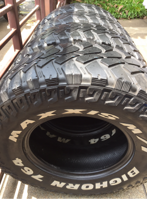 ยาง Mud Maxxis 265 75 16 ปี12 พร้อมใช้งาน ราคาไม่แพง