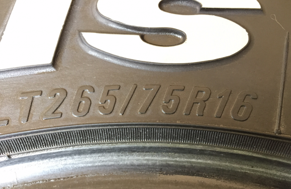 ยาง Mud Maxxis 265 75 16 ปี12 พร้อมใช้งาน ราคาไม่แพง