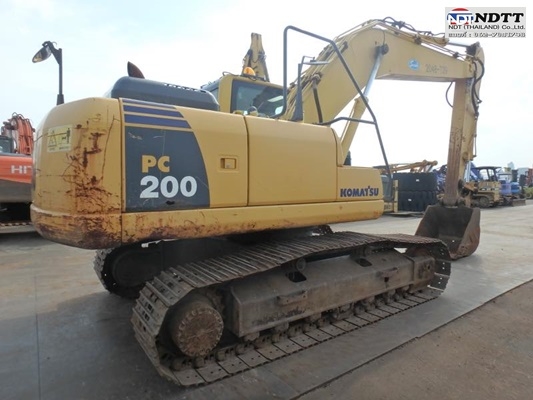 Komutsu PC200-8 เก่าญี่ปุ่นนำเข้า สภาพสวย