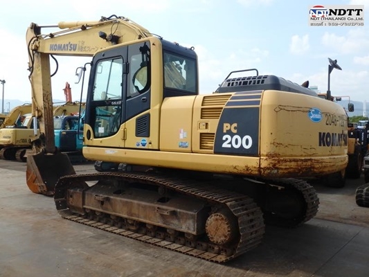 Komutsu PC200-8 เก่าญี่ปุ่นนำเข้า สภาพสวย