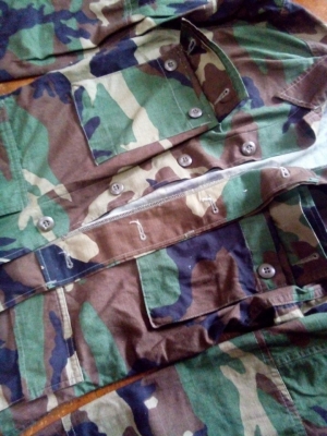 เสื้อทหารลายพรางWoodland ของใหม่