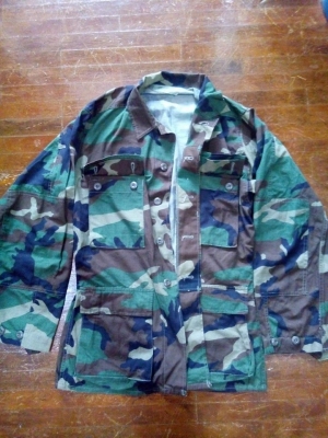 เสื้อทหารลายพรางWoodland ของใหม่