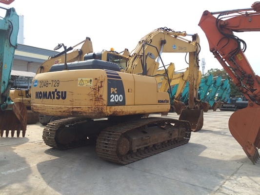 KOMATSU: PC200-8 ปี2007 4,952ชม.ชั่วโมงงานน้อย นำเข้าตรงจากญี่ปุ่นครับ
