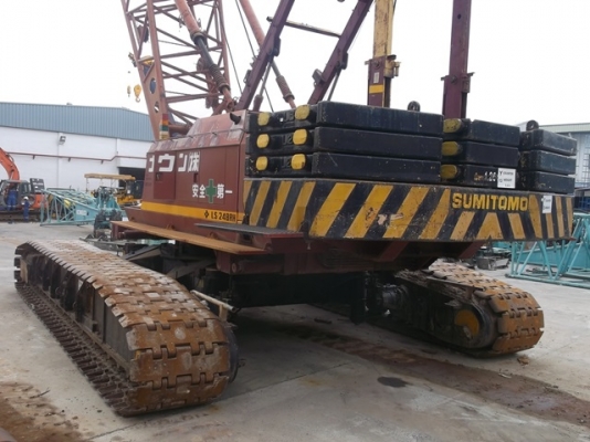 CRAWLER CRANE (Used) : Sumitomo :LS248RH # LS248-0129