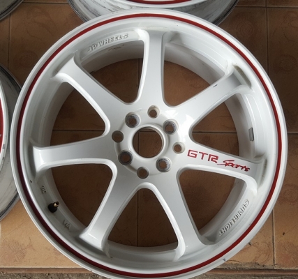 ขายล้อGTR 17 4รู100-114 หน้า7.5  4 ล้อ