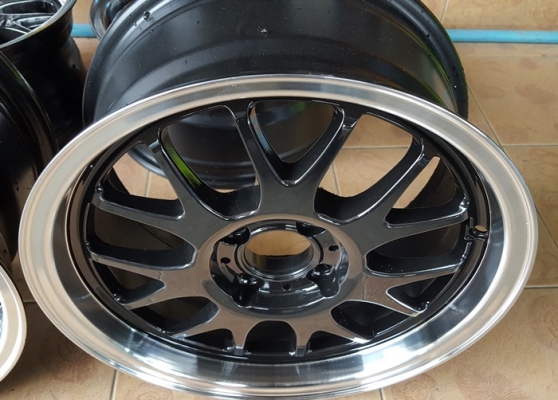 ขายล้อแม็กช์ขอบ 15 4 รู100 หน้าตื่นหลังลึก 4 ล้อ