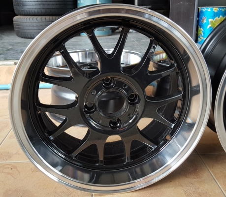 ขายล้อแม็กช์ขอบ 15 4 รู100 หน้าตื่นหลังลึก 4 ล้อ