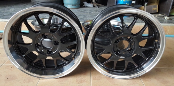 ขายล้อแม็กช์ขอบ 15 4 รู100 หน้าตื่นหลังลึก 4 ล้อ