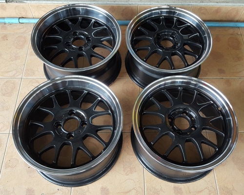 ขายล้อแม็กช์ขอบ 15 4 รู100 หน้าตื่นหลังลึก 4 ล้อ