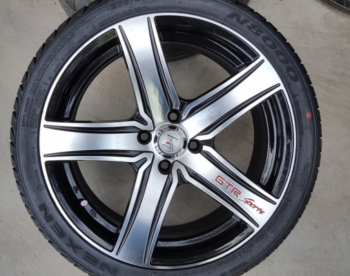 ขายล้อ GTR Sports 17 4รู 100 พร้อมยาง 4 ล้อ