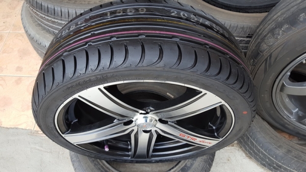 ขายล้อ GTR Sports 17 4รู 100 พร้อมยาง 4 ล้อ