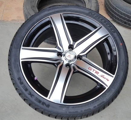 ขายล้อ GTR Sports 17 4รู 100 พร้อมยาง 4 ล้อ
