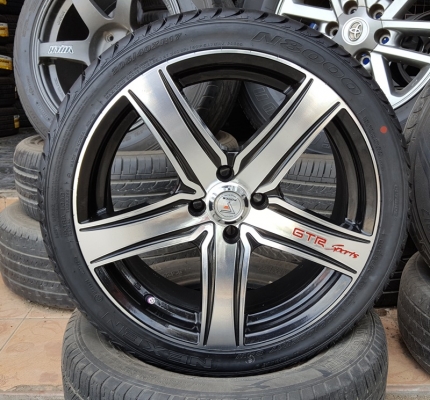 ขายล้อ GTR Sports 17 4รู 100 พร้อมยาง 4 ล้อ