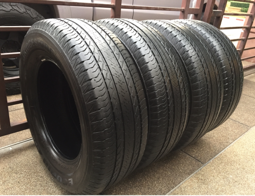 ยาง Bridgestone 265 65 17 ปี15 ดอกเต็ม เนื้อนิ่ม ราคาไม่แพง