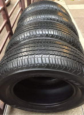 ยาง Bridgestone 265 60 18 สิ้นปี12 ดอกเต็ม ใช้ยาว ราคาไม่แพง