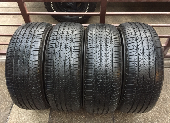 ยาง Bridgestone 265 60 18 สิ้นปี12 ดอกเต็ม ใช้ยาว ราคาไม่แพง