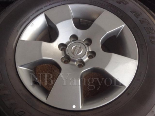 ล้อ นาวาร่า รมดำ แท้ พร้อมยางปี 12